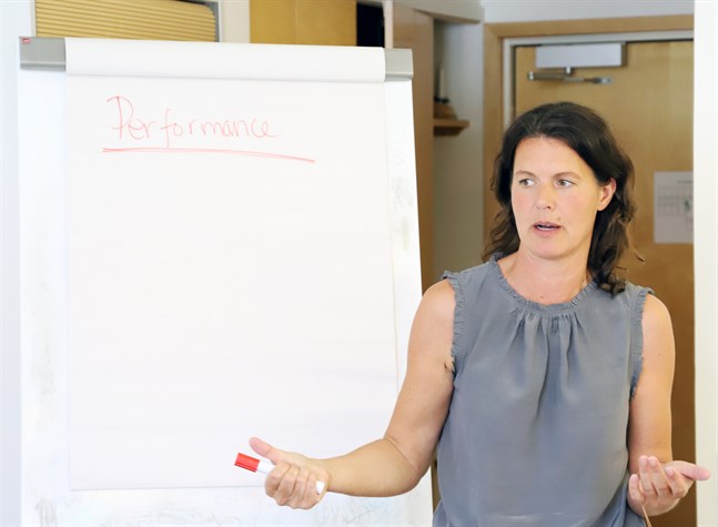 Mentaltränaren Jeanette Szymanski talar om processmål. Vad ska man göra för att lyckas uppnå målet under en tävling?