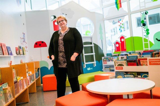 Solveig Hortans är ny bibliotekschef i Pedersöre kommun.