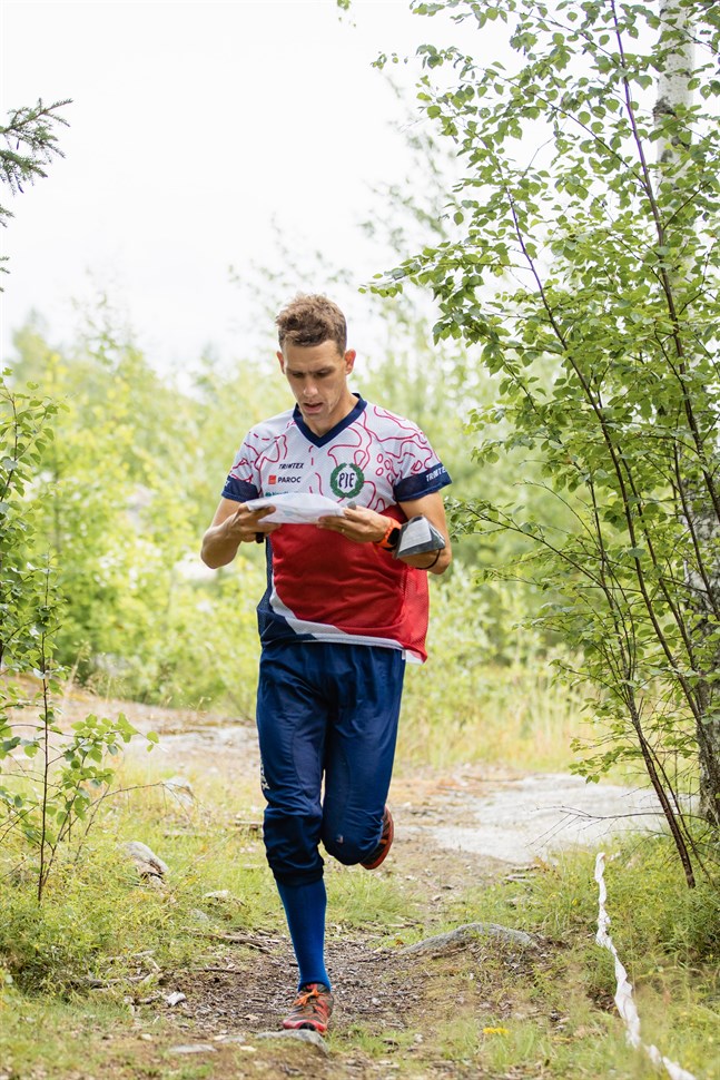 Förhandsfavoriten Fredric Portin gjorde vad han kunde i Kvarken-rastit: segrade.