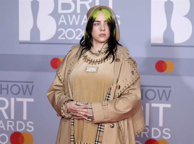 Billie Eilish. Arkivbild.