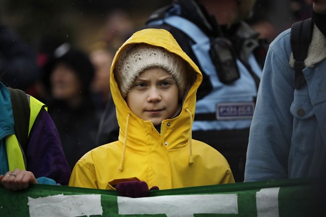 Filmaren Nathan Grossman har följt Greta Thunberg sedan augusti 2018. "Greta" visas Venedigs filmfestival i september. Arkivbild.