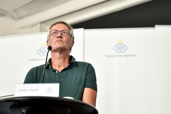 Anders Tegnell, statsepidemiolog vid Folkhälsomyndigheten, är oroad över att fallen av covid-19 ökar i världen och Europa.