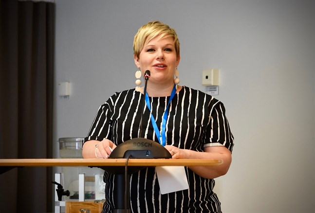 Annika Saarikko. Arkivbild.