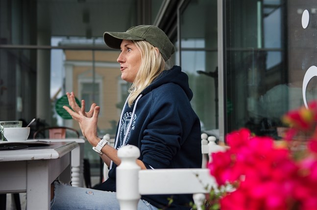 Sofia Forss är hemma från Jakobstad men bor numera i Schweiz.
