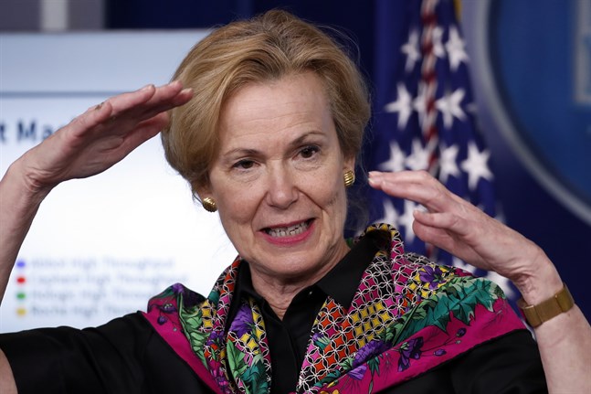 Vita husets coronasamordnare Deborah Birx.
