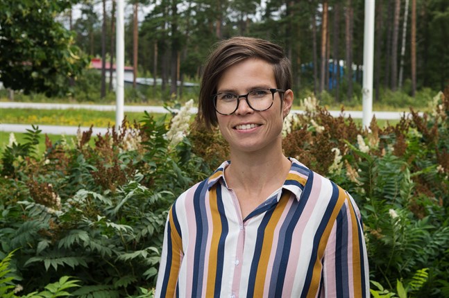 Välfärdschef Caroline Smedberg har trivts på jobbet från första stund. Det känns meningsfullt och som jag har mycket att bidra med, säger hon.