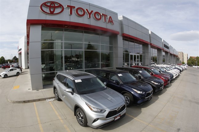 Toyotas delårsrapport för april–juni är ingen rolig läsning för aktieägarna. Arkivbild.