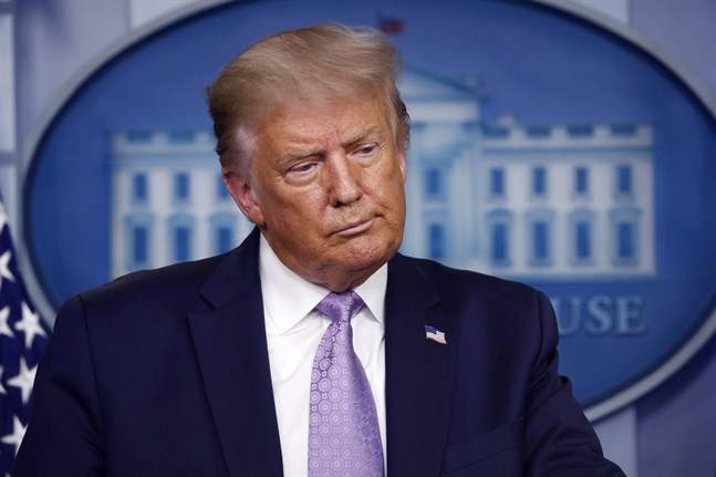 Donald Trump är inget fan av Tiktok. Arkivbild.
