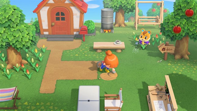 Nintendo Switch-spelet Animal crossing new horizon har sålt i 22 miljoner exemplar sedan det släpptes i slutet av mars. Pressbild.