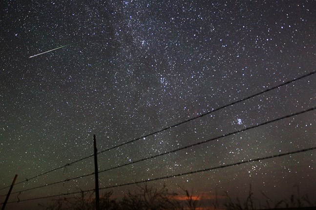 Meteorregnet Perseiderna är som mest aktivt natten mellan onsdag till torsdag. Arkivbild.