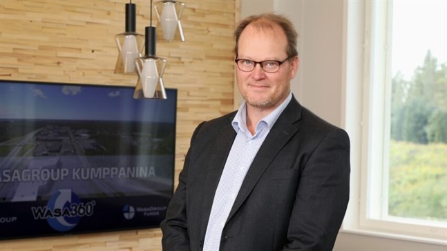 Johan Malm är vd för Wasa Group.