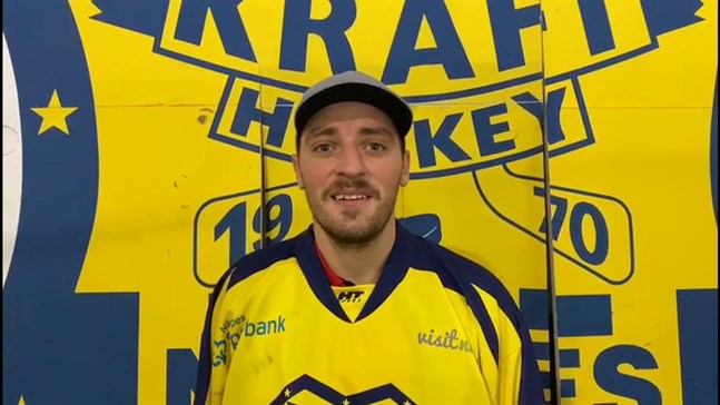 Maris Dilevka ska göra mål för Kraft hockey denna säsong.