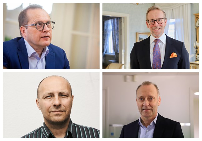 Christian Näsman, Ulf Nylund, Hippi Hovi och Kjell Nydahl säger att den befarade konkursvågen inte blivit av. Men vad som händer i höst är omöjligt att säga.
