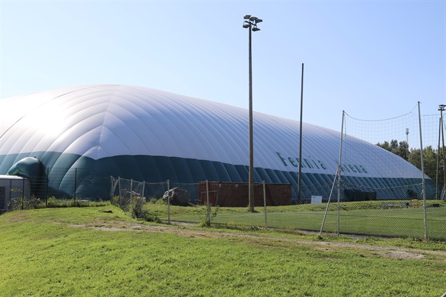 Bolagsligan i Vasa spelar sina matcher i Fennia Arena.