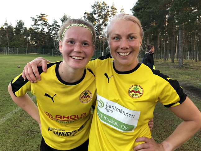 Elsa Grannabba gjorde 4–1 och 5–2, Johanna Bäckström svarade för 1–1-målet i derbyt mot HBK.