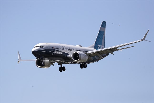 Den europeiska flygsäkerhetsmyndigheten EASA anser nu att Boeing har kommit så pass långt med förändringarna av flygplansmodellen 737 Max att man kan börja med testflygningar. Arkivbild.