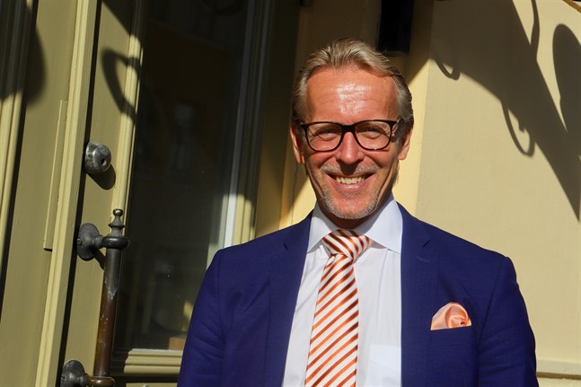 Ulf Nylund är vd på Vasa Andelsbank.