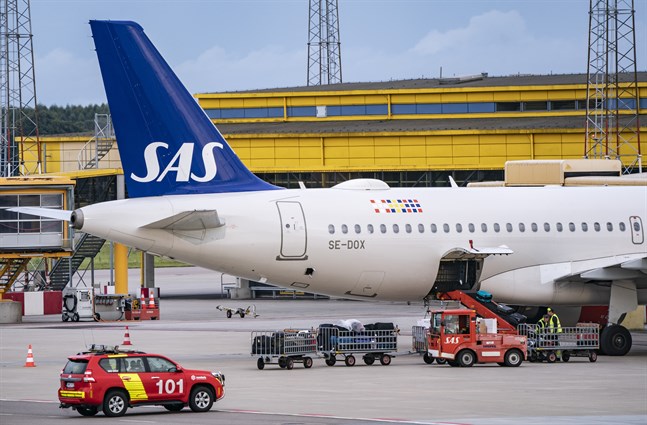 SAS får klartecken från långivare för förslag om att konvertera lån. Arkivbild