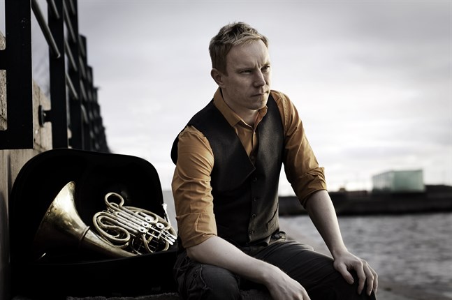 Toppvalthornisten Jukka Harju.