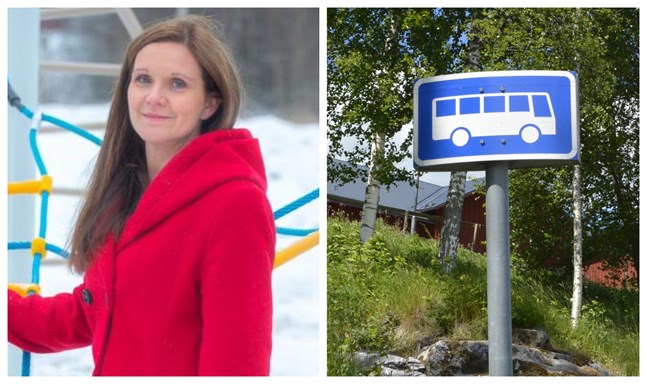 Leena Nikkari-Östman (SFP) säger att det inte var ett lätt beslut att gå in för en upphandling av skolskjutsar. Risken är att det blir dyrare för kommunen.
