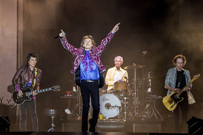 Rolling Stones hoppas kunna fira sitt 60-årsjubileum med en jättekonsert. Arkivbild.