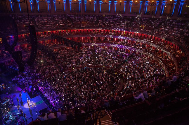 Royal Albert Hall i London är illa ute ekonomiskt. Arkivbild.