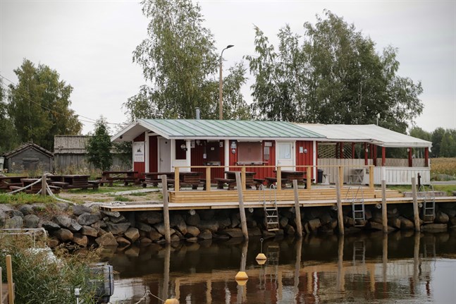 Så här ser Malax Strandservice ut i dag. Företaget vill förstora för att bland annat kunna erbjuda sittplatser inomhus.