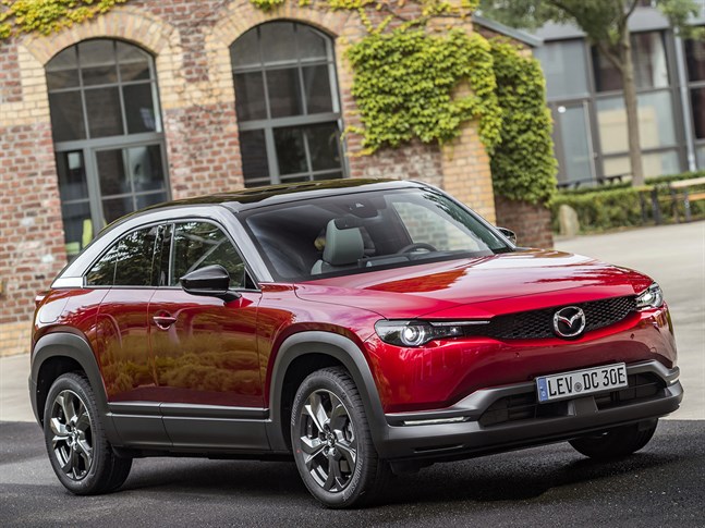 Veckans bil är nya Mazda MX-30.