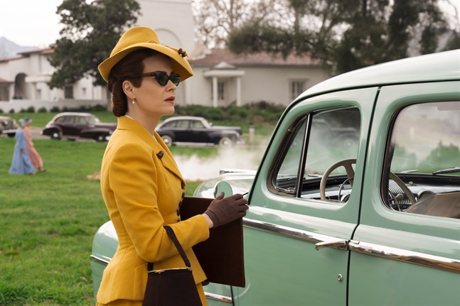Sarah Paulson spelar syster Mildred Ratched. Pressbild.