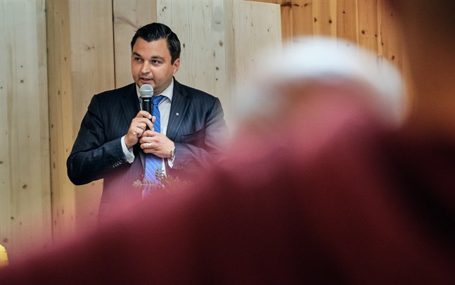 Joakim Strand ser ett mönster där Södra Österbotten dels koncentreras till Seinäjoki och dels nu ser sitt landskap växa en aning. Bilden från Wasa Future Festival i september i fjol.