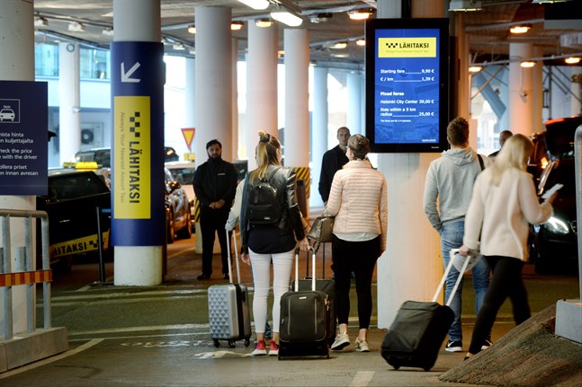 Färre flygpassagerare vid Helsingfors-Vanda oroar Finavia.