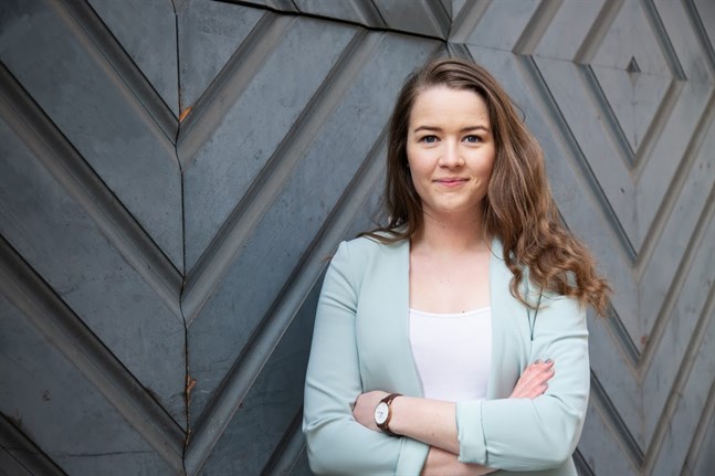 Arkivbild: Frida Sigfrids fortsätter som Svensk Ungdoms förbundsordförande.