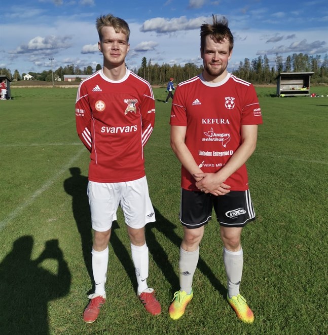 David Hellman i MunU och Robin Andersson i PUF gjorde bra ifrån sig i säsongens sista match.