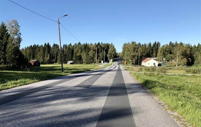 Staffansnäsvägen kanske får cykelväg i framtiden.