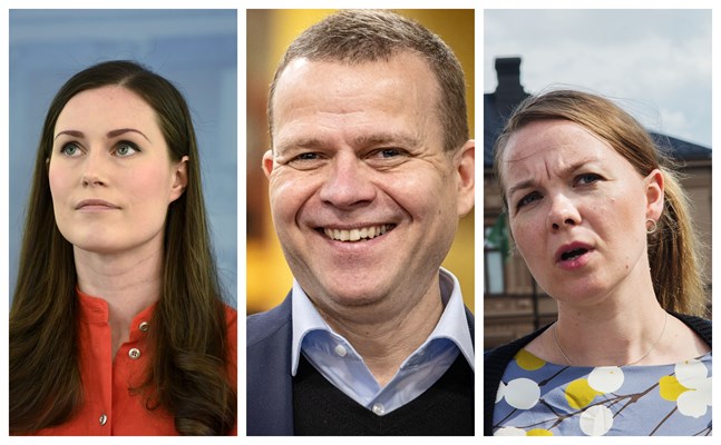 SDP:s ordförande Sanna Marin, Samlingspartiets ordförande Petteri Orpo och Centerns tidigare ordförande Katri Kulmuni bjuder alla på utspel som förtydligar partiernas ideologiska riktlinje.