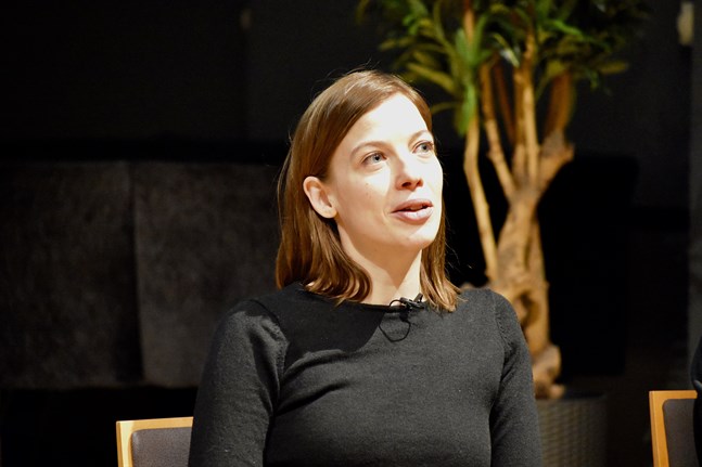 Undervisningsminister Li Andersson (VF) säger att det är viktigt för Finlands framtid att gymnasiestuderande får en bred allmänbildning. Arkivbild.