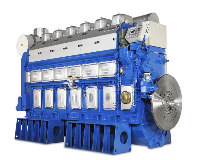 Wärtsilä sköter underhåll och service av 12 50DF motorer i Kambodja.