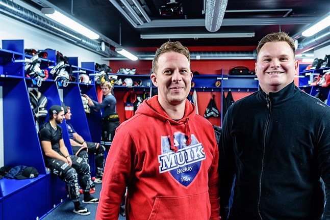 Det börjar nu och Tommy Isaksson och Niklas Svensson, assisterande respektive ansvarig tränare för Muik Hockey, är redo för de utmaningar som väntar i Finlandsserien.
