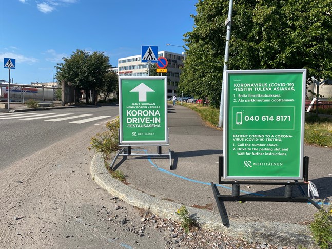 Omfattande testning är en del av regeringens coronastrategi. Arkivbild.