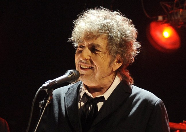 Bob Dylan kliver in i radiostudion igen. Arkivbild.