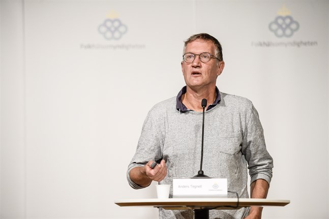 Anders Tegnell, statsepidemiolog, Folkhälsomyndigheten.