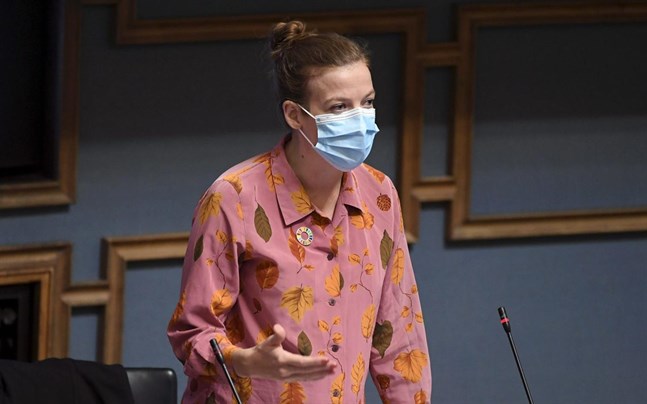 Undervisningsminister Li Andersson (VF) fick besvara de flesta av ledamöternas frågor under torsdagens frågetimme.