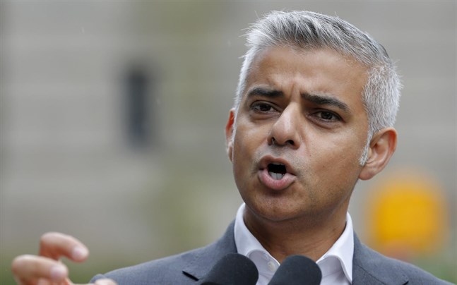 Londons borgmästare Sadiq Khan.