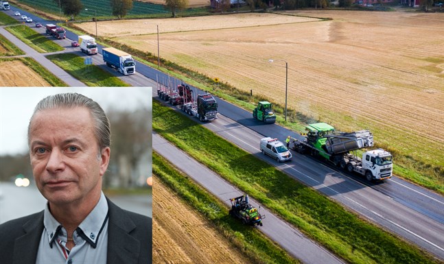 Budgeten skarvades i och materialkostnaderna sjönk. I år breddes ovanligt mycket asfalt ut på de österbottniska vägarna.