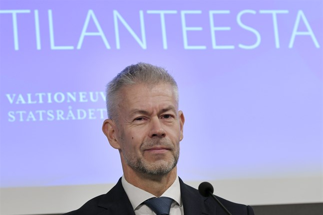 Taneli Puumalainen avdelningschef vid Social- och hälsovårdsministeriet.