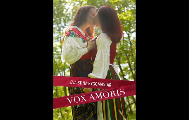 Omslaget till Eva-Stina Byggmästars bok "Vox amoris", utgiven på Marginal förlag.