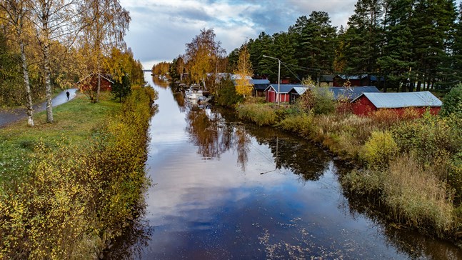 Arkivbild: Sundet i Karleby oktober 2020.