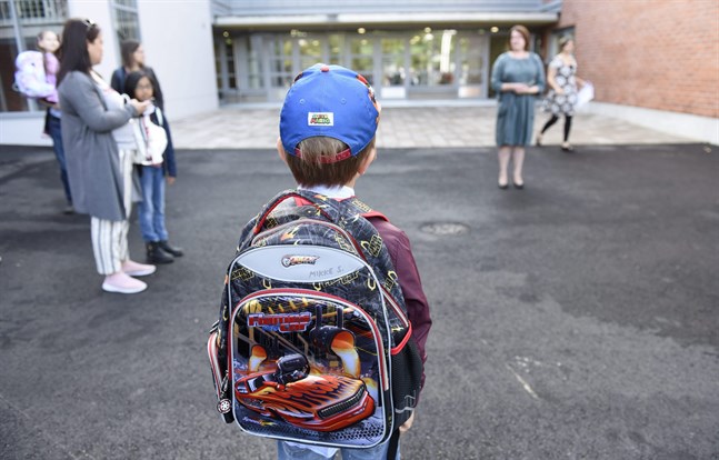 En stor del av föräldrarna säger att deras barn trivs i skolan.