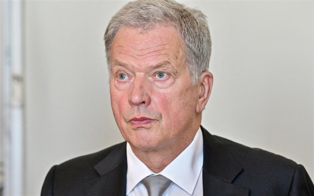 Republikens president Sauli Niinistö höll på onsdagskvällen ett tal på Maanpuolustuskurssiyhdistys möte i Finlandiahuset i Helsingfors.