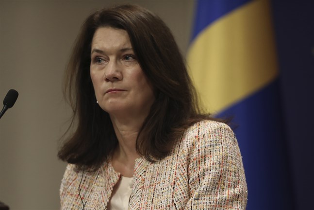 Ann Linde har satt sig i karantän. Arkivbild.